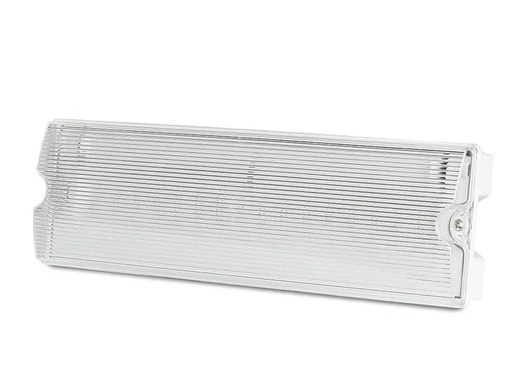[LP0523F] Plafoniera Lampada Di Emergenza Led SA e SE Montaggio A Plafone 3W Autonomia 3 Ore 6000K IP65 Interno Esterno SKU-83111