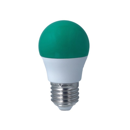 [LC27704G] Lampada A Led E27 G45 4W 220V Colore Verde
