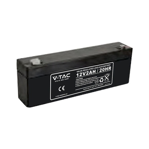 [CM23450] Batteria al Piombo Acido 12V 2Ah per Allarmi, Videosorveglianza, UPS Terminali T1 178*36*61mm SKU-23450