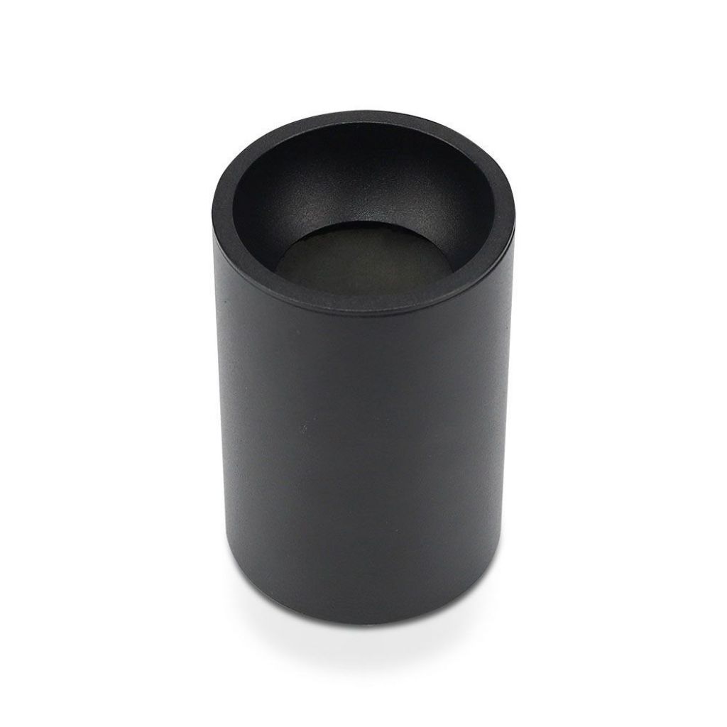 [CL8945N] Portafaretto LED Montaggio a Plafone Rotondo GU10 Corpo Nero  SKU:8945