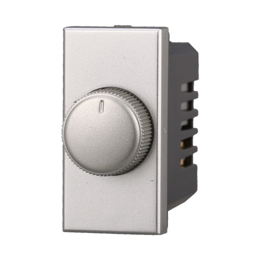 [BAG1301] ETTROIT Regolatore Dimmer A Manopola 220V 100-1000W Colore Grigio Compatibile Con Bticino Axolute