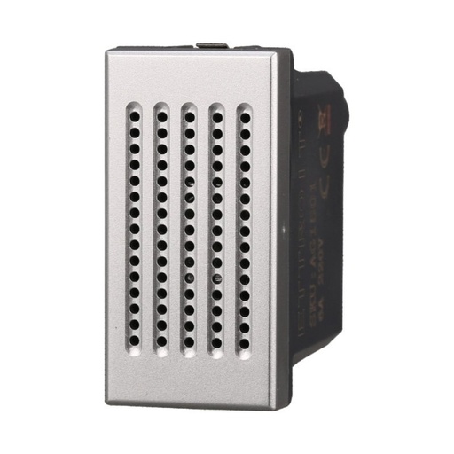 [BAG1501] ETTROIT Ronzatore 220V 6A Colore Grigio Compatibile Con Bticino Axolute