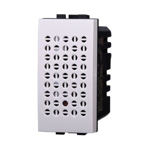 [BAB1701] ETTROIT Sensore Acustico 220V Colore Bianco Compatibile Con Bticino Axolute