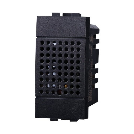 [BAN1701] ETTROIT Sensore Acustico 220V Colore Nero Compatibile Con Bticino Axolute