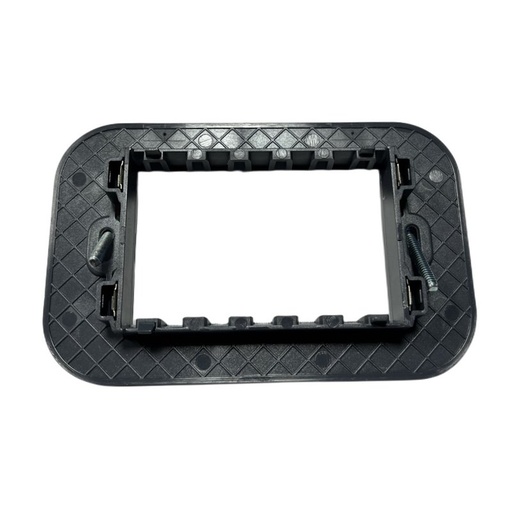 [BAN0203] Supporto 3P Serie Moon 3 Posti Per Scatole 503 Compatibile Con Bticino Axolute