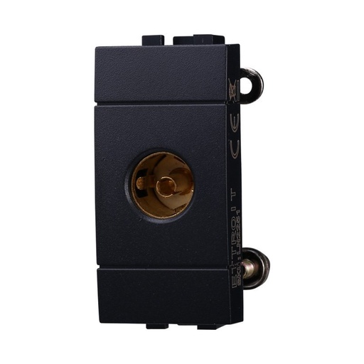 [BLN2251] ETTROIT Connettore Presa TV Terminale Femmina Colore Nero Compatibile Con Bticino Living International