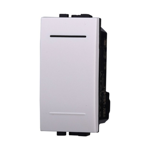 [BLB0801] ETTROIT Deviatore 1P 16A Unipolare Colore BIANCO Compatibile Con Bticino Living Light
