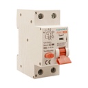 RCBO Interruttore Magnetotermico Differenziale Tipo F Curva C 1P+N 2M 6000A 30mA C25A AC 230V IP20 IEC61009-1