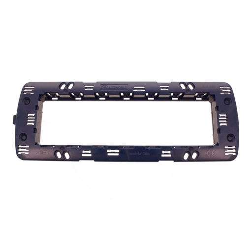 [MBL0007] Supporto Telaio 7 Moduli Per Scatola 507 MBL 7M Blu Compatibile Bticino Living BLN0207