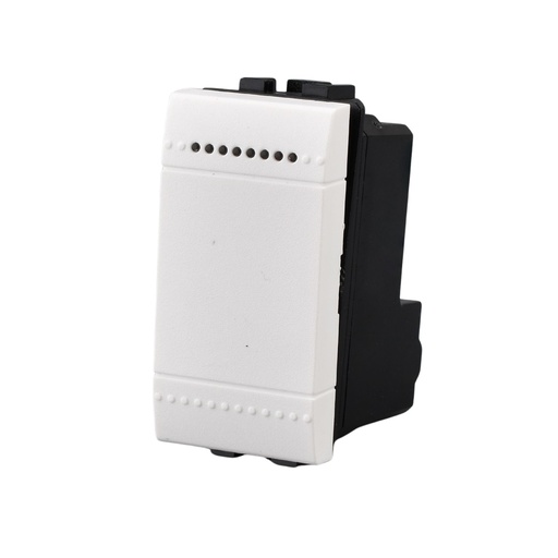 [MBL1041] Interruttore Unipolare 1P 16A 220V MBL Bianco 1M Compatibile Bticino Living Light BLB0401