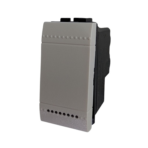 [MBL1051] Interruttore Bipolare 2P 16A 220V MBL Bianco 1M Compatibile Bticino Living Light Illuminabile BLB0402