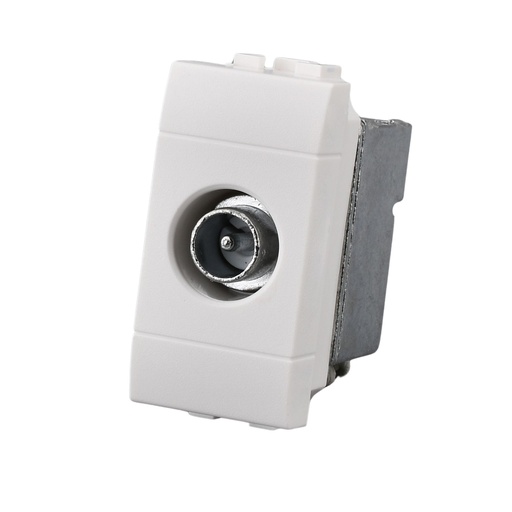 [MBL1181] Connettore Presa TV Terminale Maschio MBL Bianco 1M Compatibile Bticino Living Light BLB2250
