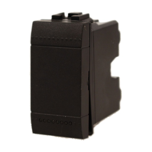 [MBL2041] Interruttore Unipolare 1P 16A 220V MBL Nero 1M Compatibile Bticino Living International BLN0401