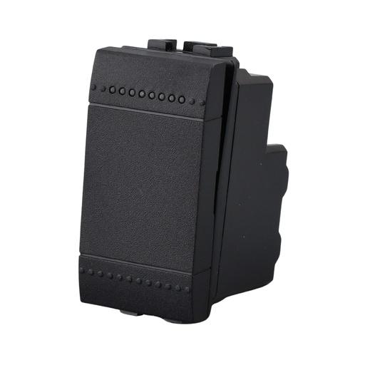 [MBL2071] Invertitore 1P 16A 220V MBL Nero 1M Compatibile Bticino Living International BLN0901