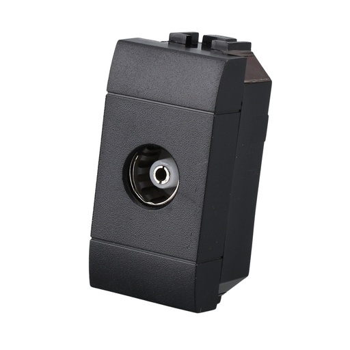 [MBL2191] Connettore Presa TV Terminale Femmine MBL Nero 1M Compatibile Bticino Living International BLN2251