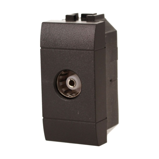 [MBL2191] Connettore Presa TV Terminale Femmine MBL Nero 1M Compatibile Bticino Living International BLN2251