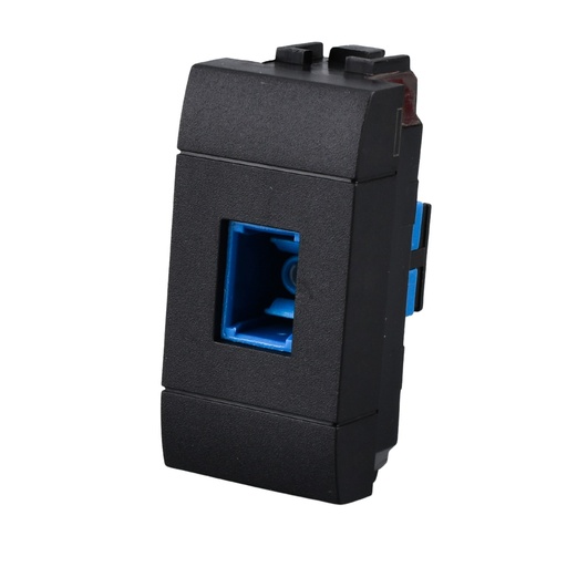 [MBL2241] Connettore Presa Fibra Ottica MBL Nero 1M Compatibile Bticino Living International