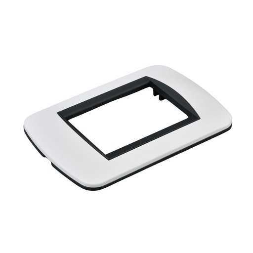 [MBL70311] Placca Plastica Ovale MBL 3M Bianco Compatibile Bticino Living BLN88301