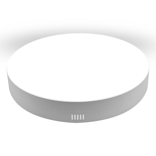 [LP0024CCT] Plafoniera Pannello Led CCT Rotondo D210X38mm 24W 3400LM Montaggio a Plafone
