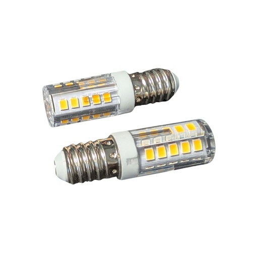 [LC14330DN] 2 Pezzi Lampade Led E14 DC 12V 24V 4W Bianco Neutro 4000K 33 Smd 2835 