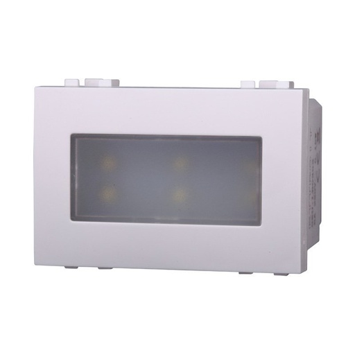 [BLB0303] Lampada Led Segnapasso 3P 220V Bianco 6000K Compatibile Con Bticino Living Light