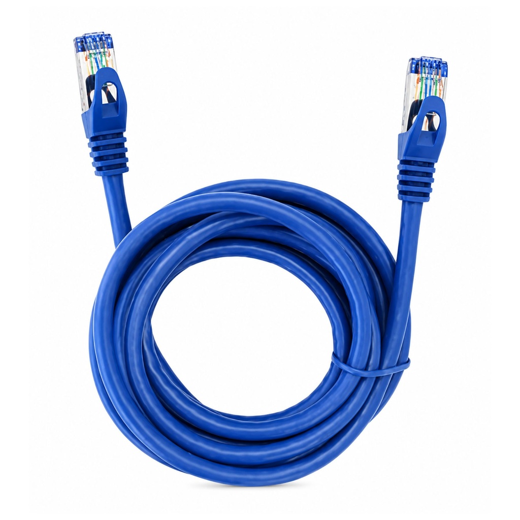 Cavo Ethernet Cat7 RJ45 8P8C, Patch Cord Rete LAN, Disponibile in Lunghezza 1.8M, 3M, 5M