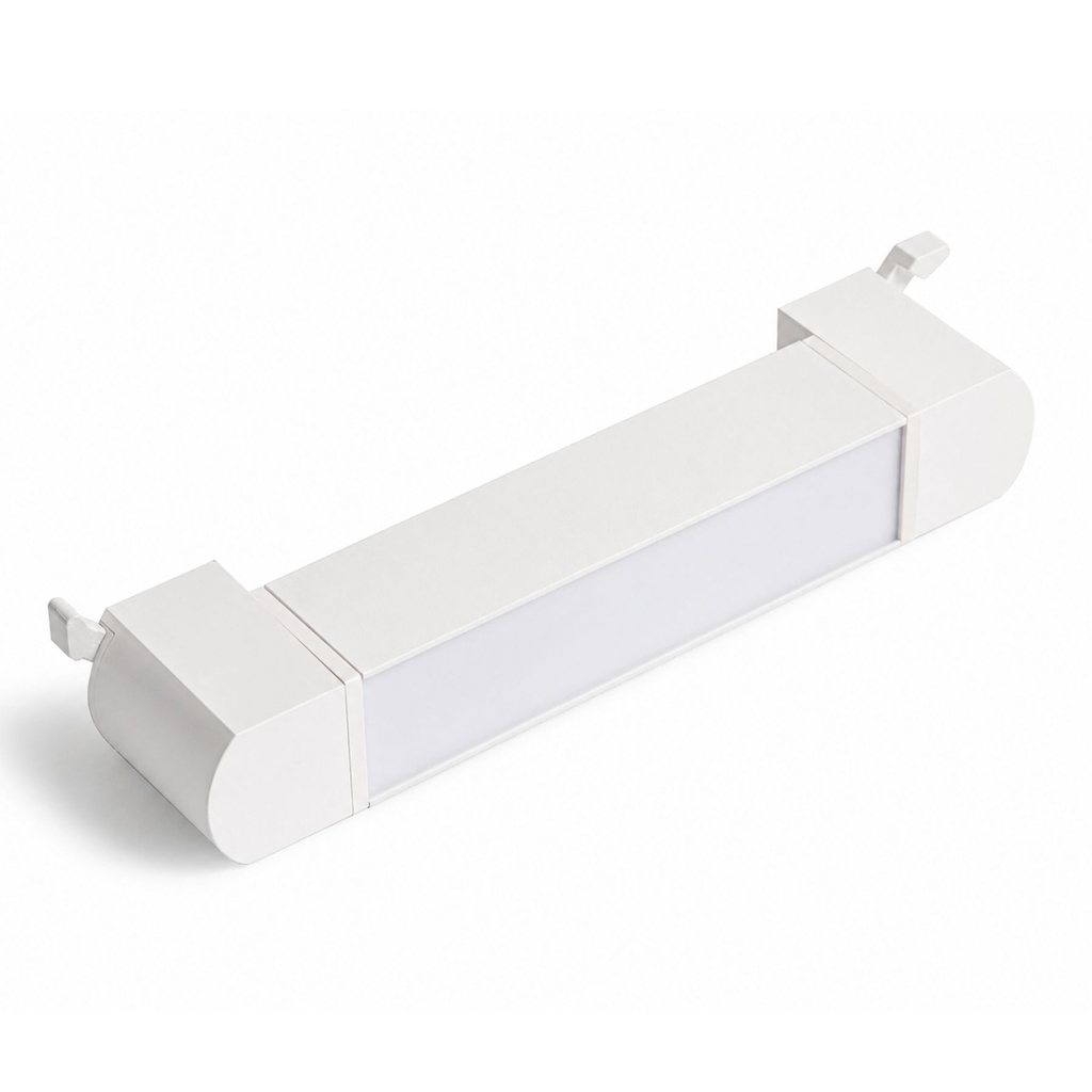 Faro Led Binario Monofase, Bianco Lineare 61cm 28W 2800lm 120° Orientabile, Disponibili 3000K 4000K