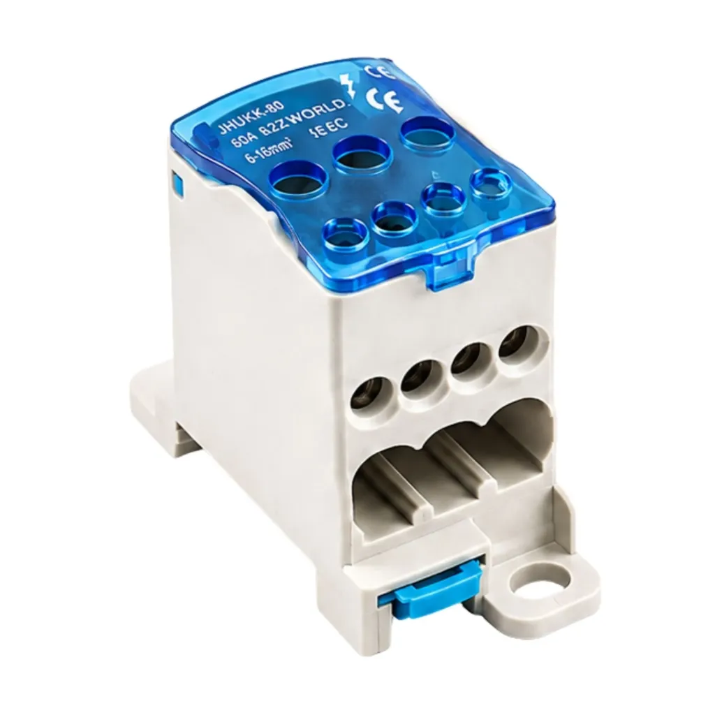 Ripartitore di Potenza Unipolare, Morsettiere Di Distribuzione Da Guida DIN Per Quadro Elettrico, Corrente Disponibili 80A 125A 160A 250A 400A 500A