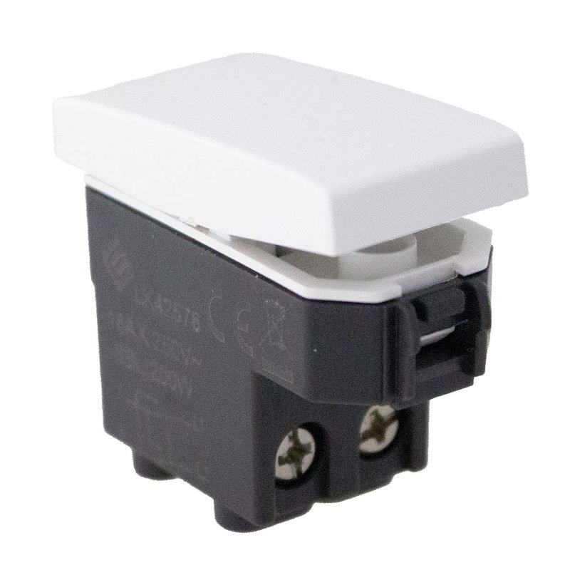 [LK42578] Invertitore 1P 16A Colore Bianco Compatibile Con Bticino Living e Vimar Plana