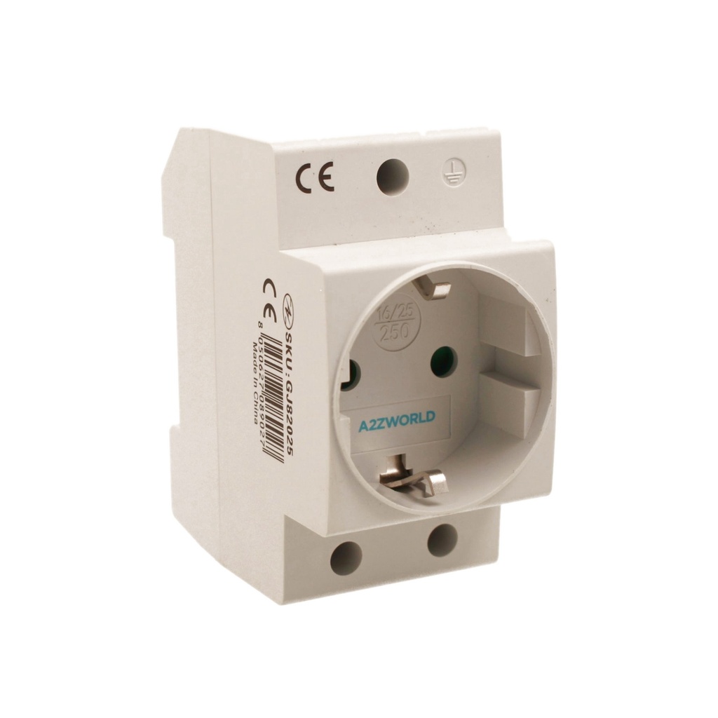 [GJ82025] Presa Schuko Modulare Tipo F 2M 25A AC 250V IP20 IEC60884 SK-225-EU