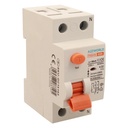 RCCB Interruttore Differenziale Puro Tipo A 1P+N 2M 10000A 30mA 63A AC 230V IP20 IEC61008-1 PR8HM