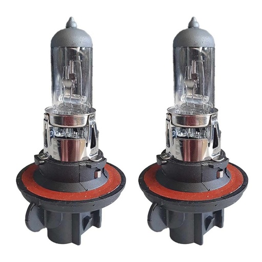 [LA12H13D] 2 PZ Lampada Alogena Auto, Lampadina H13 12V 60/55W P26.4t Trasparente Marca CARALL