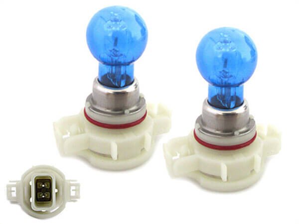 [LX1586] Coppia lampade alogene PSX24W 2504 12V 24W PG20/7 effetto Xenon bianco 5000K