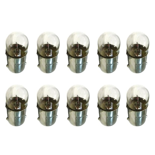 [LA1254] 10 Pezzi Lampada Alogena BA9S T2W 12V 2W