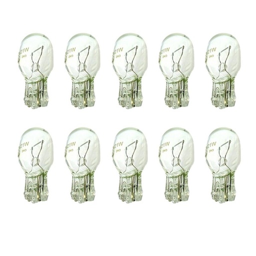 [LA1231] 10 Pezzi Lampada Alogena T20 W21W 12V 21W