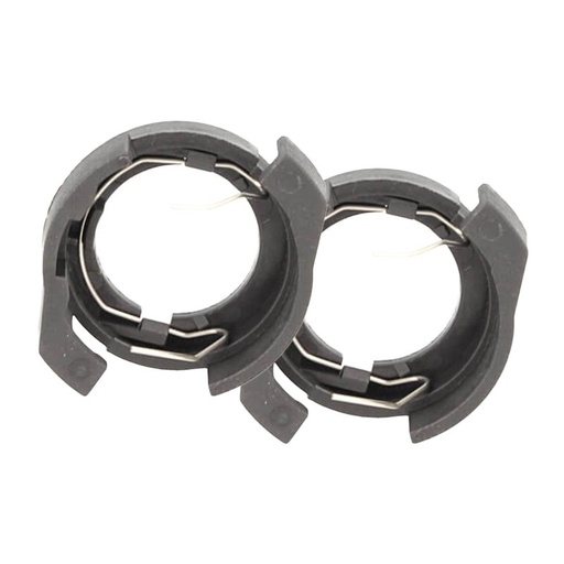 [XA1905D] 2 Pezzi Portalampada Adattatore Xenon e Kit Full Led H7 Per Alfa Romeo Mito Ford Kuga VW Sagitar Passat 3C Touran Renault Megane 4 Audi A6 Foro 23mm