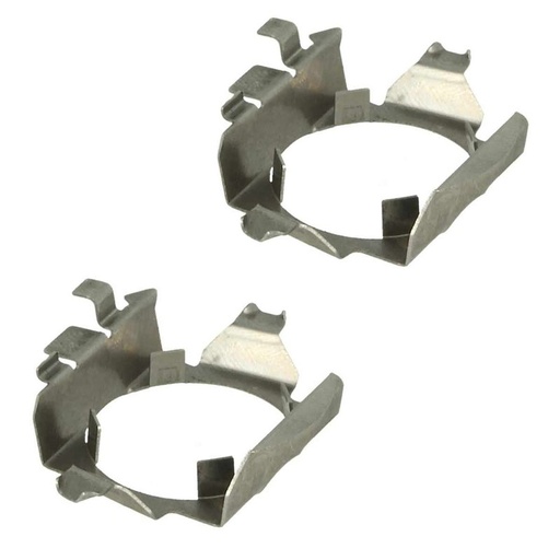 [AL0023D] 2 PZ Portalampada Kit Full LED H7 Foro 23mm