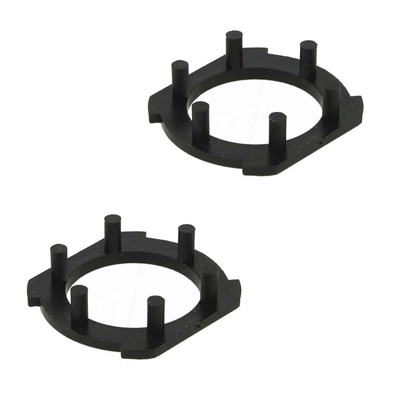 [AL0024D] 2 Pezzi Portalampada Kit Full Led H7 Foro 24mm Compatibile con Opel Honda Mazda