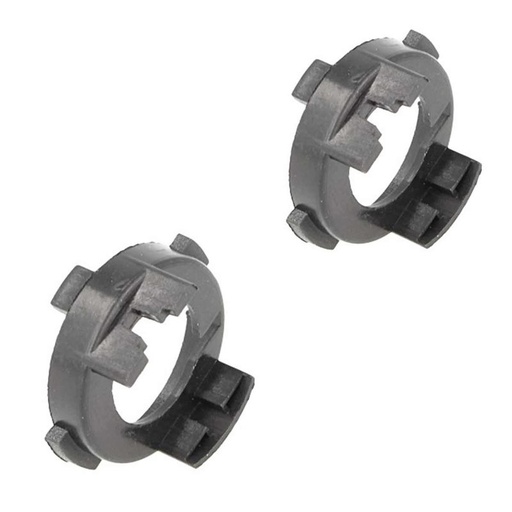 [AL0012D] 2 Pezzi Portalampada Full LED H7 Foro 22mm