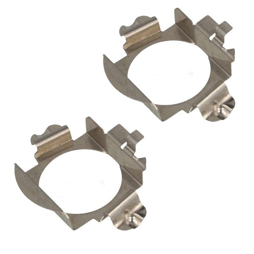 [AL0002D] 2 Pezzi Portalampada Kit Full Led H7 Foro 22mm Compatibile con Mercedes Audi BMW