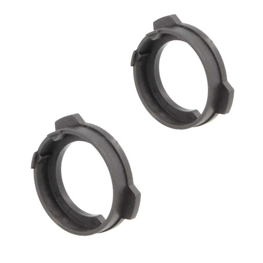 [AL0004D] 2 Pezzi Portalampada Kit Full Led H7 Foro 24mm Compatibile con VW, Scoda, MG 