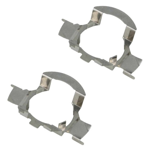 [AL0007D] 2 Pezzi Portalampada Kit Full LED H7 Universale