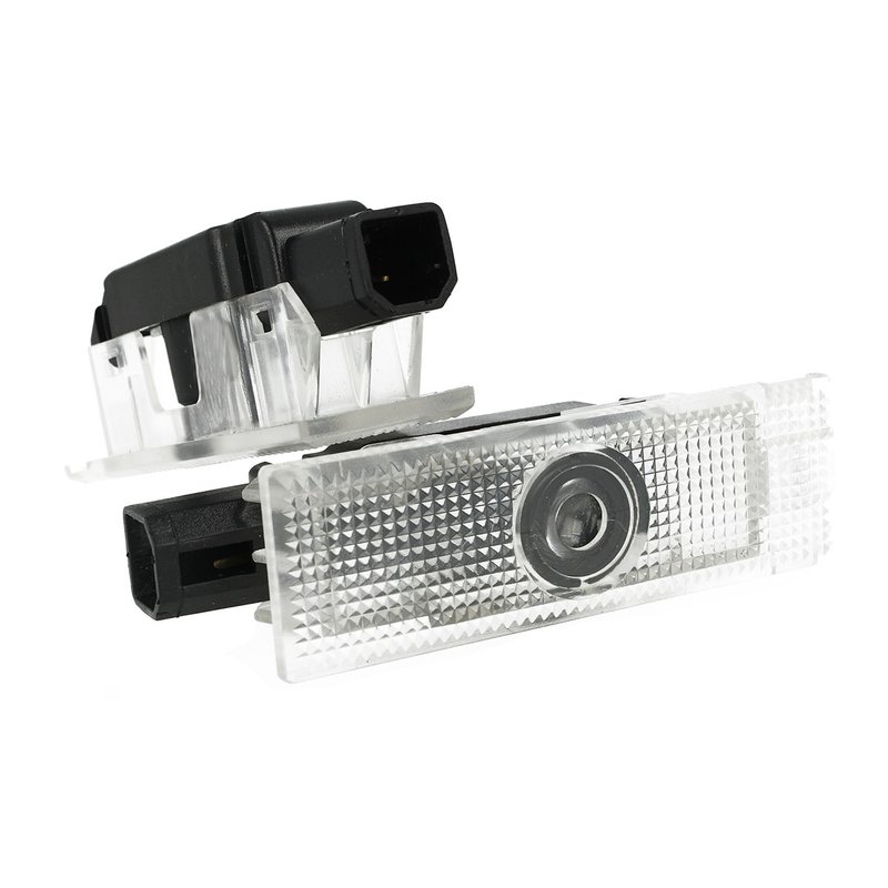 [LG5351] Kit Luci Led Logo Proiettori Auto Portiere Per Fiat 500X 500L Punto EVO Bravo MK2 II Grande Punto Croma Tipo