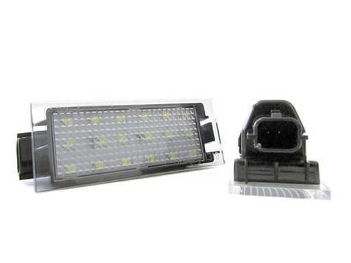 [LE1925] Kit Luci Targa Led Renault Twingo Clio III Megane II III Kombi Laguna II III Velsatis Master Dopo 2006