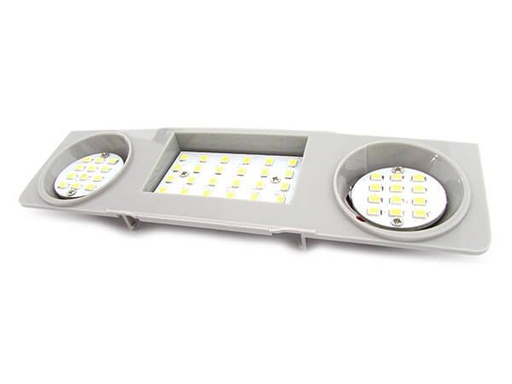 [LE0609] Kit Plafoniera Luci Led Di Cortesia Lettura Anteriore VW Golf 6 Golf 5 Plus Passat CC Scirocco Sharan Tiguan Touran Skoda Superb Yeti Seat Alhambra