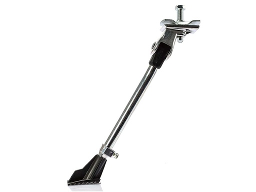 [PT308362] Cavalletto Bici Montaggio Diretto Attacco Centrale al Telaio Altezza Regolabile 28-37cm Per Biciletta 22-28 Pollici