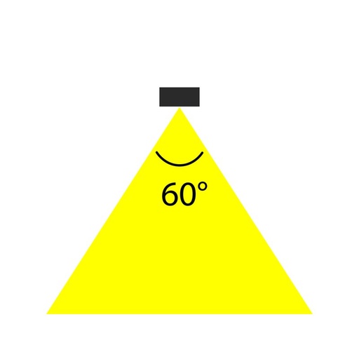 [CB5060WN] 2 Kit Faro Led Lineare Da Binario Trifase 1,5M 50W Neutro 4000K Angolo 60 Gradi Colore Bianco Con Interruttore DIP