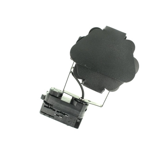 [CB40288] 2 Kit Portalampada Supporto GU10 Colore Nero Per Barra Sistema Binario Trifase CB40203