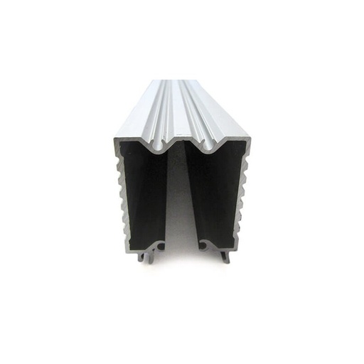 [BA2088M2] 2 Metri Barra Staffa per Fissaggio Muro e Alimentatore LED per Profilo Alluminio BA2001