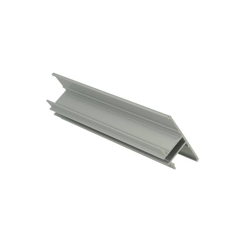 [BA4420M2] 2 Metri Profilo Alluminio Wall DIY per Muro Soffitto Doppia Luce Indiretta Lampadario